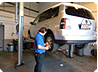 Caltec Calibration | On-site Calibration for Garages and Dealerships | Sub Promo Car on Lift