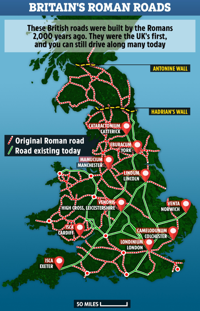 Roman UK Roads