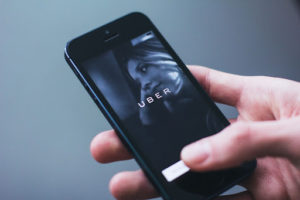 Caltec Calibration | On-site Calibration for Garages and Dealerships | Uber on phone